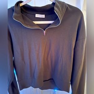 Dillards Green Zip Up